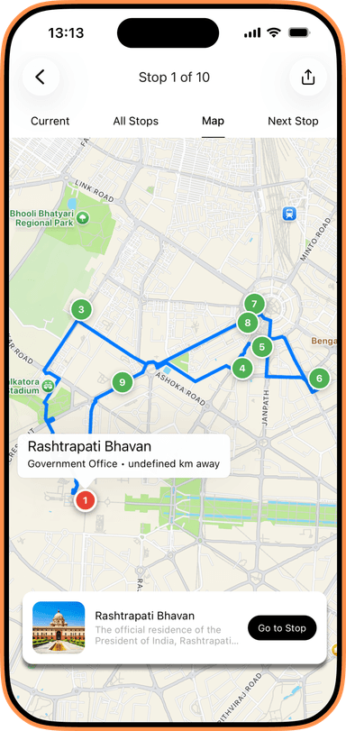 Map view
